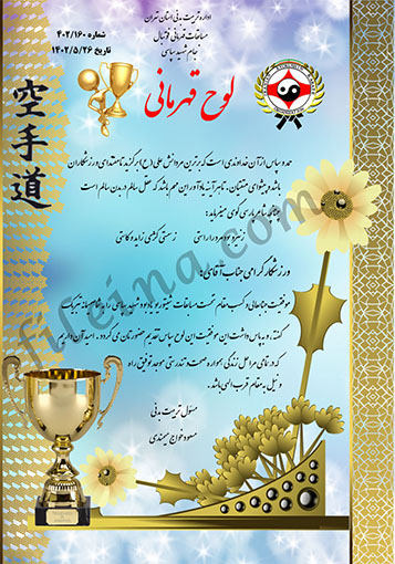 سری جدید لوح تقدیر لایه باز و خام شیتوریو